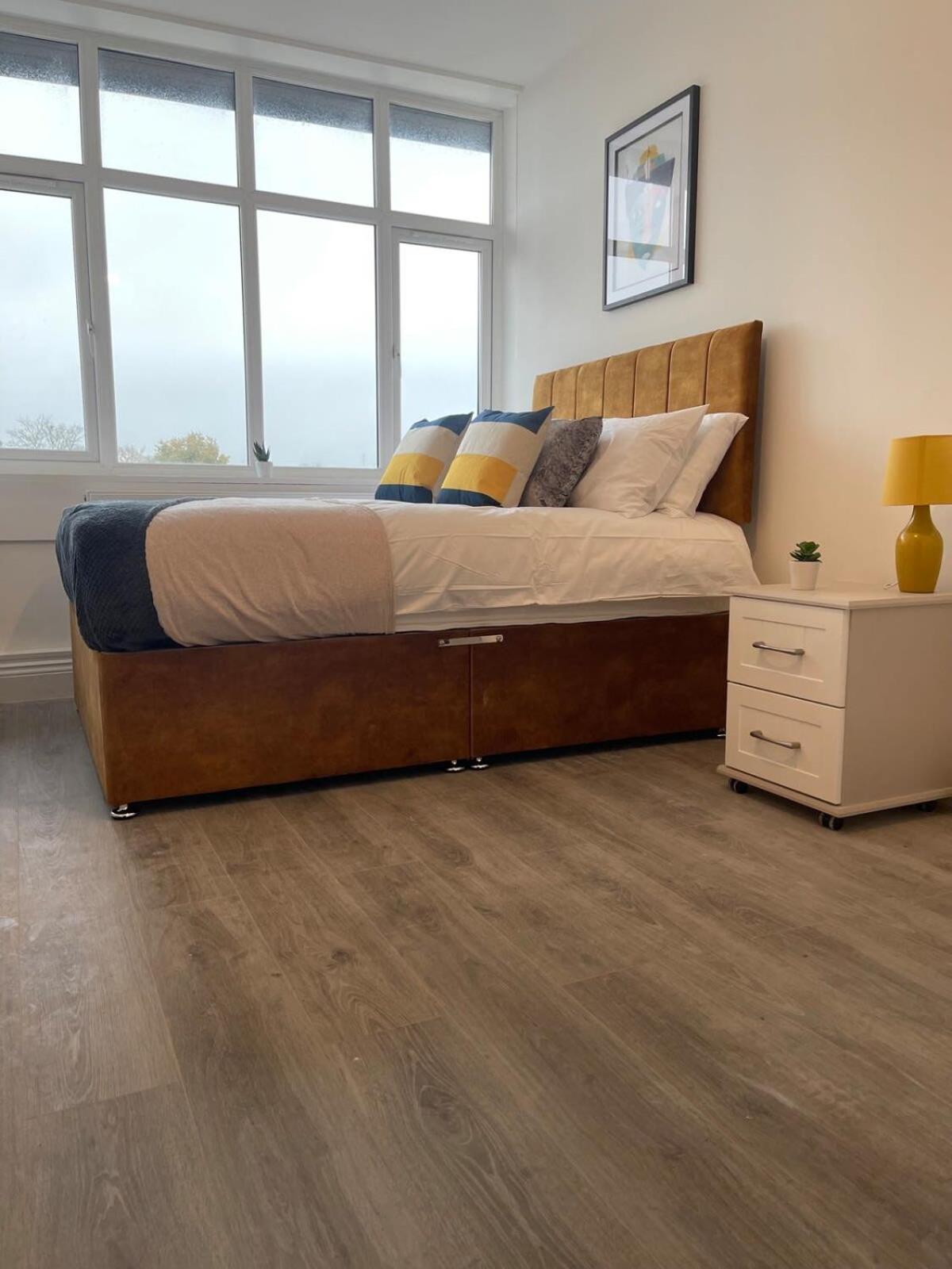 1 Bedroom Apartment - Flitwick - Contractor Friendly - Tourist Ready - Full Kitchen - Wifi - Smart Tv - Sofa Bed - Free Parking - Ideal For Short Or Long Stays Exteriér fotografie